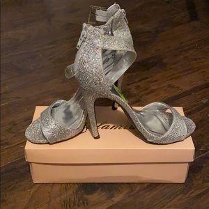 Silver heels